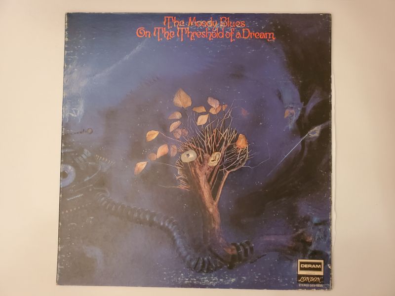 The Moody Blues On the Threshold of a Dream vinyl record